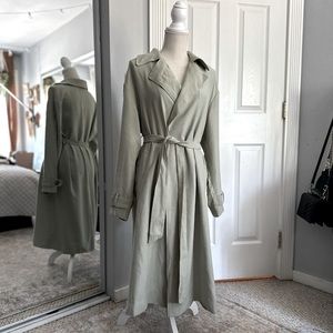 Oversized trench coat